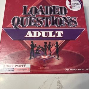 Loaded Questions Adult Board Game Adult Party  Game NighNew Sealed Ages 18 +